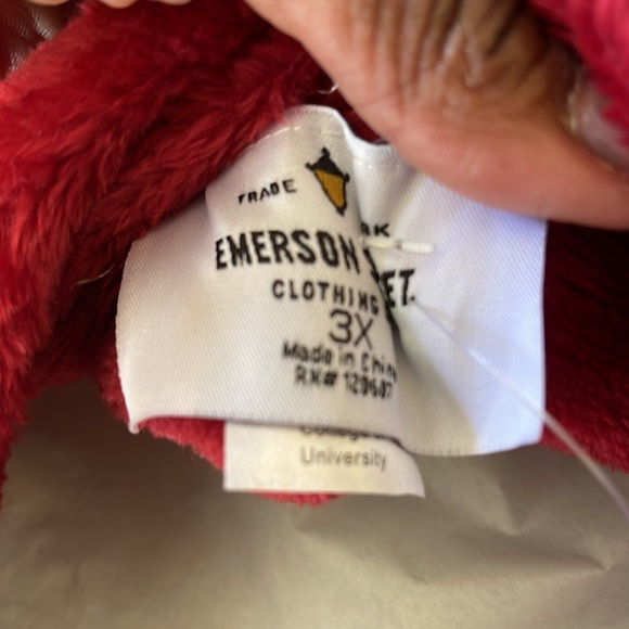 Alabama Crimson Tide plush vest size 3X women’s new with tags roll tide - Picture 5 of 6